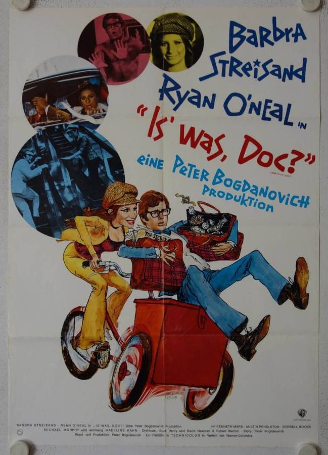 Is was, Doc? originales deutsches Filmplakat